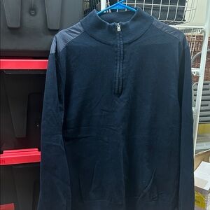 Navy Half-Zip Sweater Michael Kors Binc c22 22c
